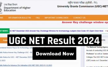 UGC NET Result