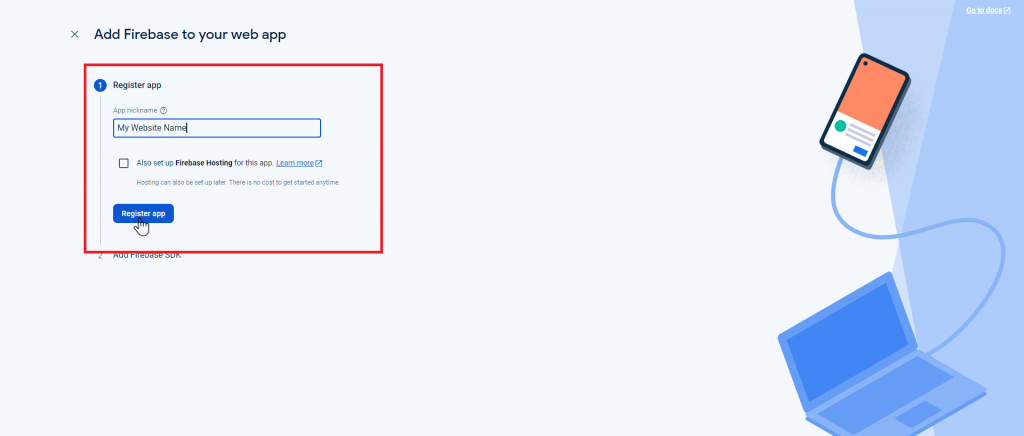 FCM Project App Name