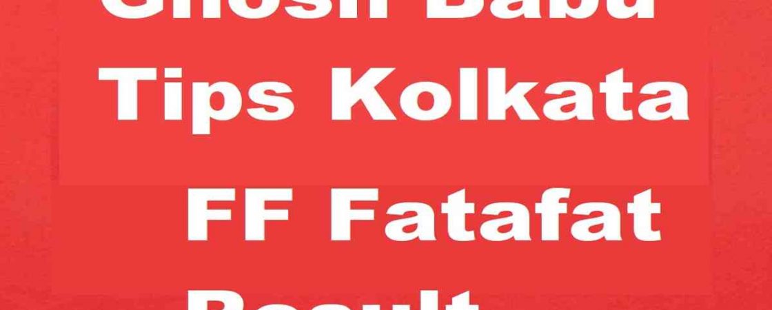Ghosh Babu Tips Fatafat